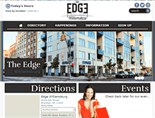 Tablet Screenshot of edgewilliamsburg.com